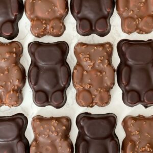 Ourson chocolat noir